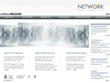 Tablet Screenshot of network-hamburg.de